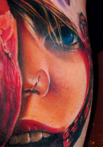 Tattoos - Bez - Girls Face